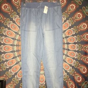 Girls blue joggers